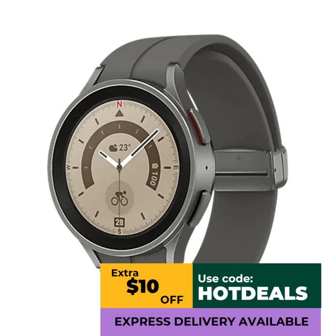 Galaxy Watch5 Pro (Bluetooth) - Hot Deal - CompAsia | Original secondhand devices at prices you'll love.