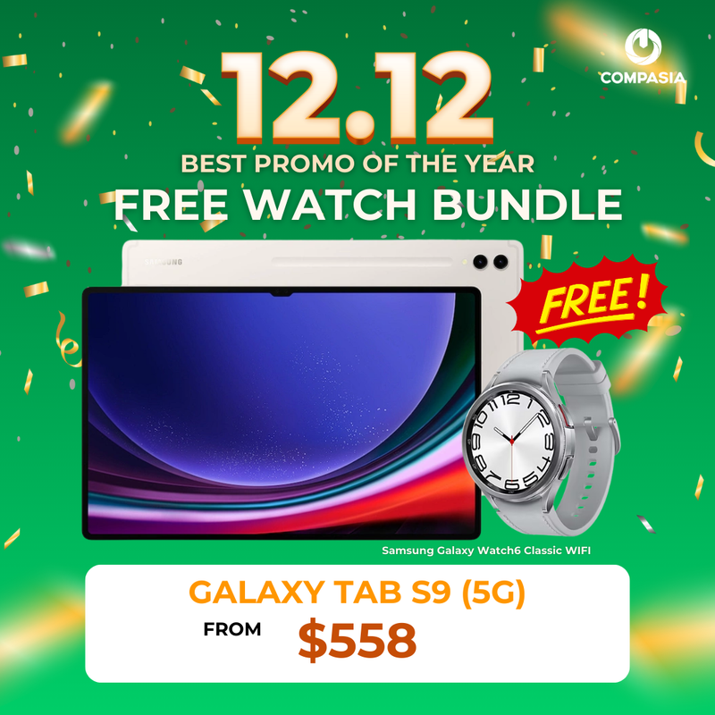 [FREE WATCH BUNDLE] Galaxy Tab S9 5G