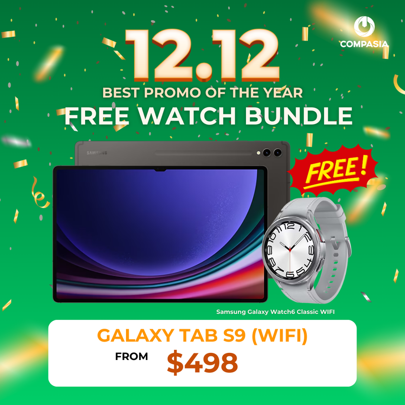[FREE WATCH BUNDLE] Galaxy Tab S9 (WIFI)