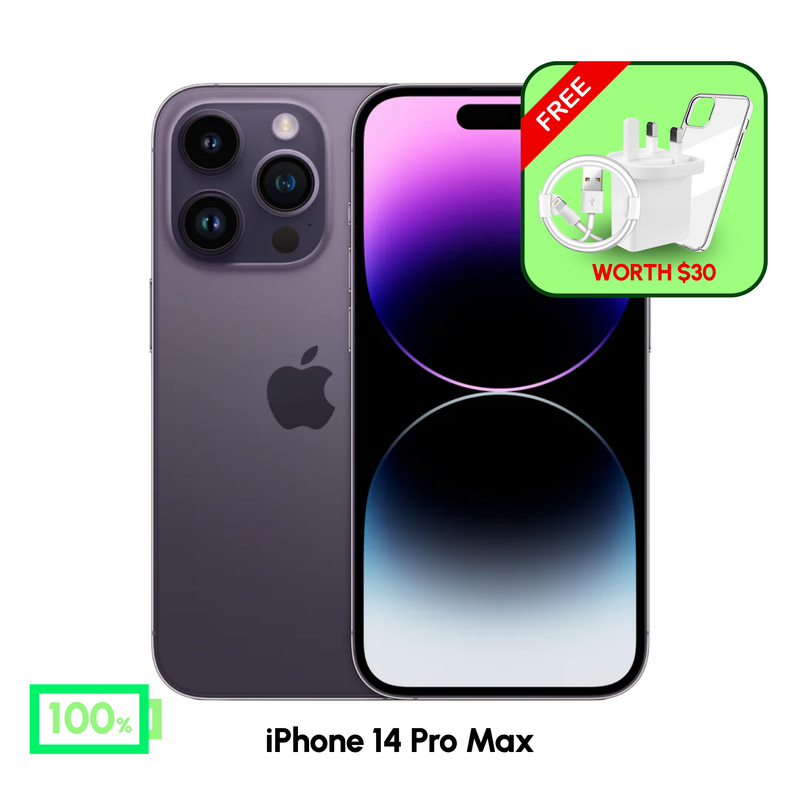 [BUY 1 FREE 3] iPhone 14 Pro Max *FREE 3 accessories