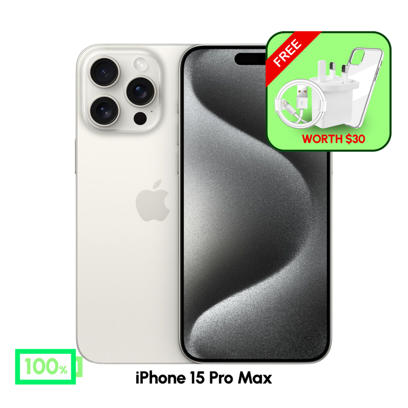 [BUY 1 FREE 3] iPhone 15 Pro Max *FREE 3 accessories
