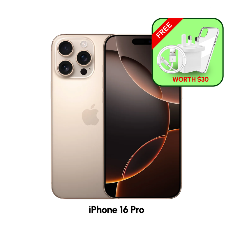 [BUY 1 FREE 3] iPhone 16 Pro *FREE 3 Accessories