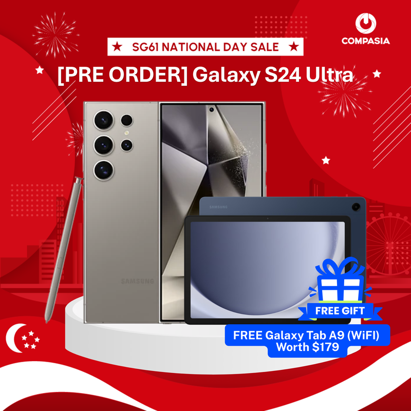 [PRE-ORDER] Galaxy S24 Ultra + Tab A9 Bundle