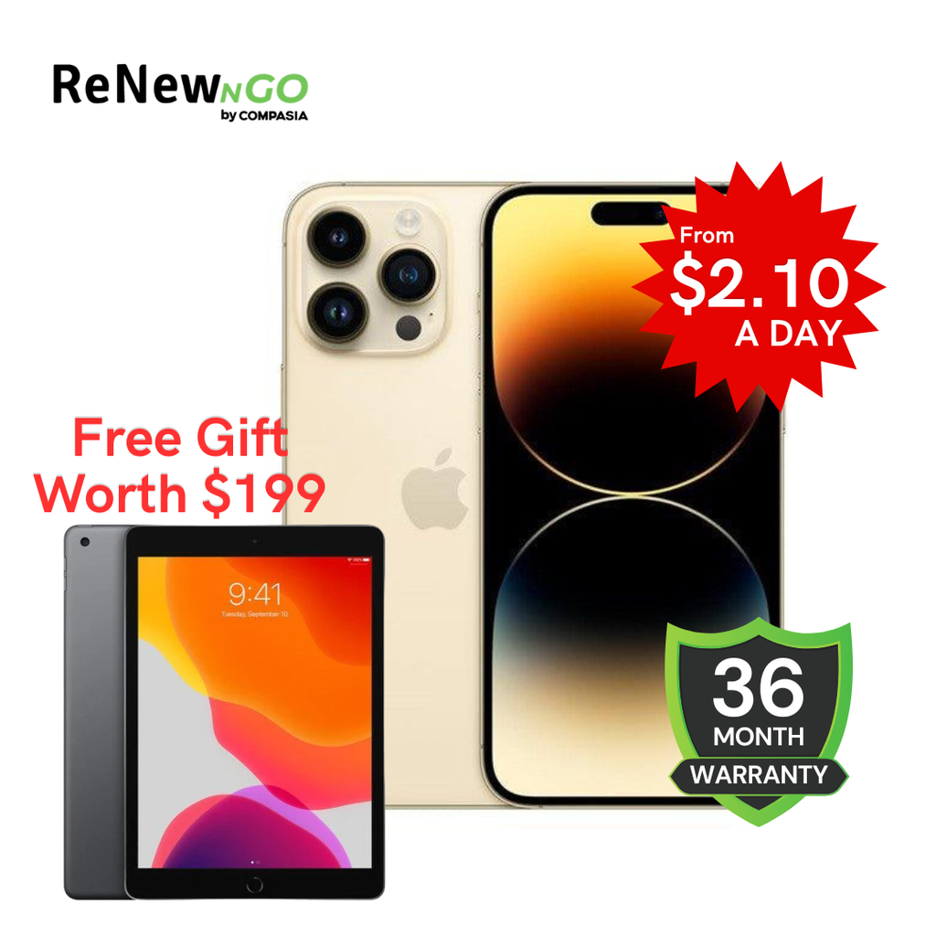 Pay Monthly with RenewNGo - iPhone 14 Pro Max Pay Monthly with RenewNGo - iPhone 14 Pro Max