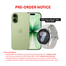 [PRE-ORDER] iPhone 17 + Galaxy Watch 7 (WiFi)