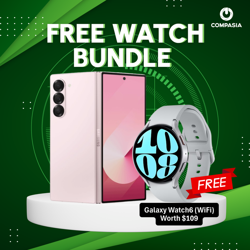 [BUNDLE DEAL] Galaxy Z Fold6 5G + Galaxy Watch6 (WiFi)