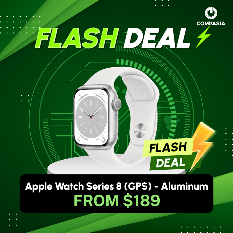 [FLASH DEAL] Apple Watch Series 8 (GPS) - Aluminum