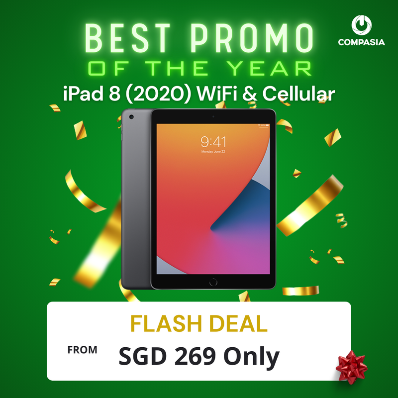 [FLASH DEAL] iPad 8 (2020) WiFi & Cellular