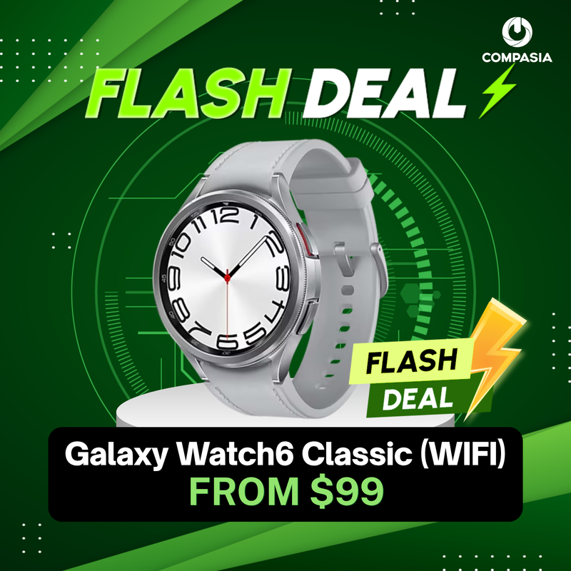 [FLASH DEAL] Galaxy Watch6 Classic (WiFi)
