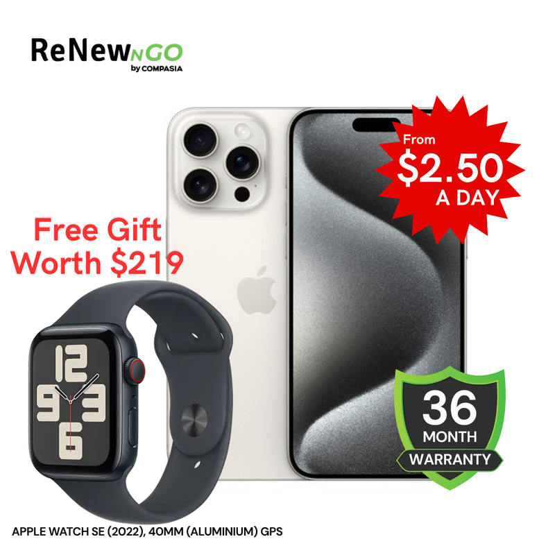 Y*g様 iPhone 15 Pro Max Pay Monthly with RenewNGo - iPhone 15 Pro Max