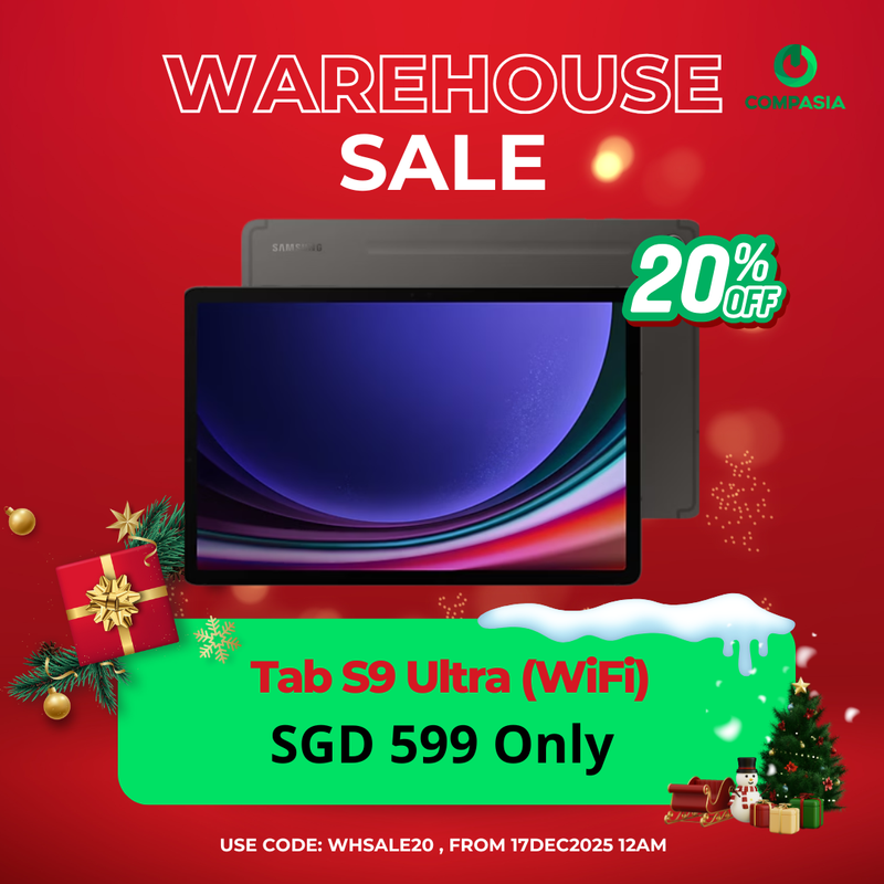 *20% OFF* Tab S9 Ultra WiFi [Only $599, Use Code: WHSALE20, 17-18 DEC]