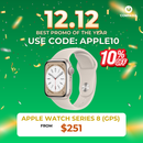 [10% OFF] Apple Watch Series 8 (GPS) - Aluminum