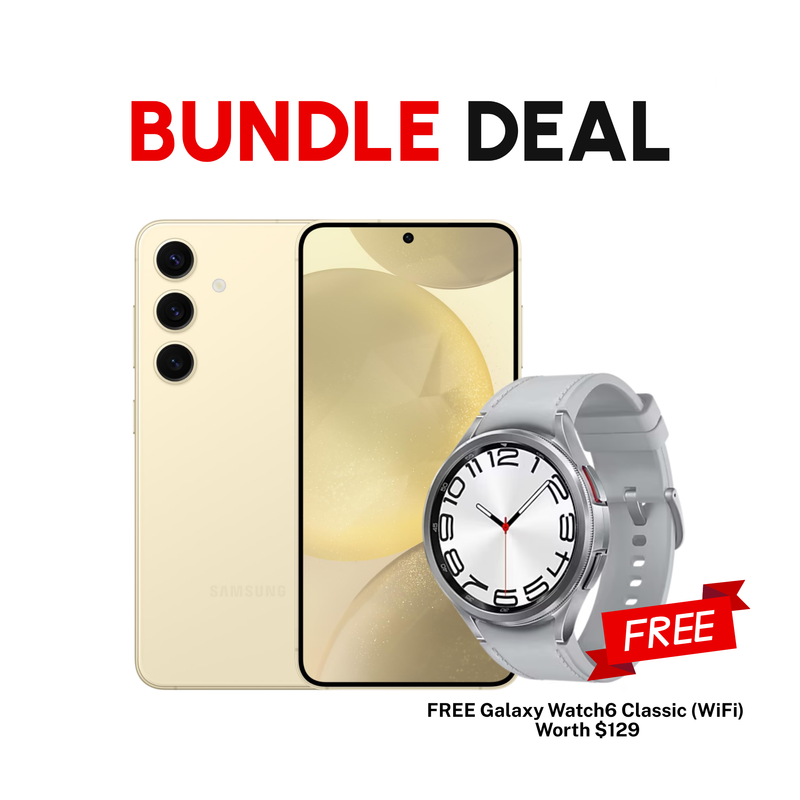 [BUNDLE DEAL] Galaxy S24 5G + Galaxy Watch6 Classic (WiFi)