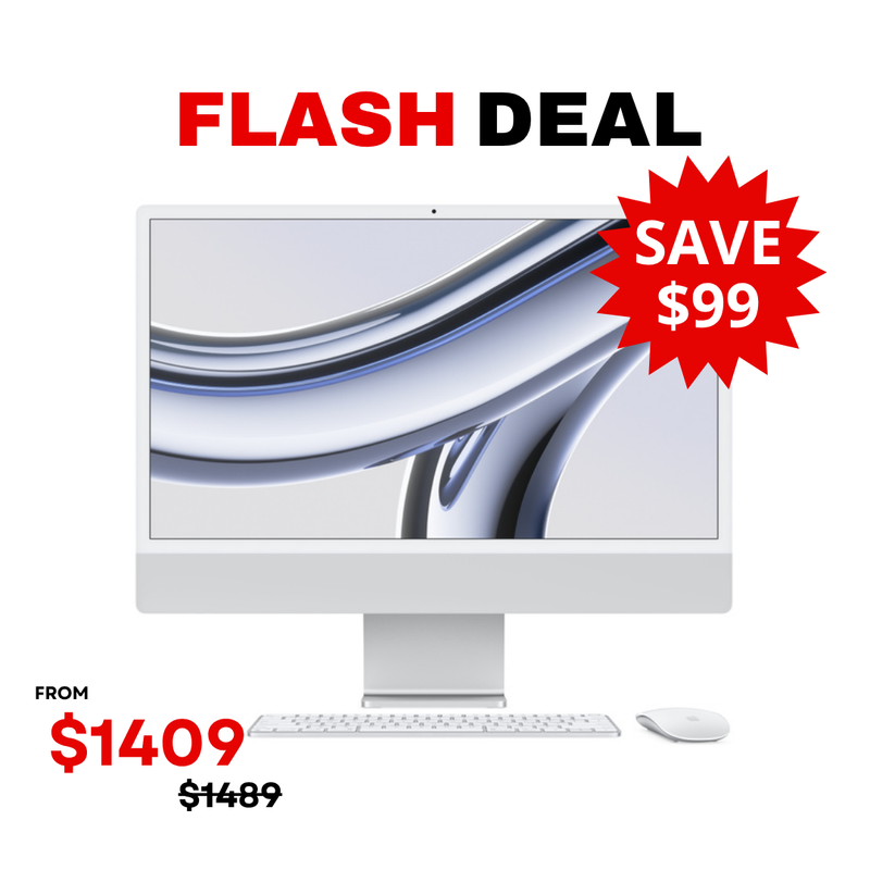 [FLASH DEAL] iMac M3 8-Core CPU and 10-Core GPU 24 inch (2023)